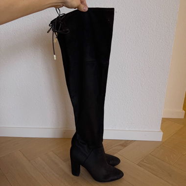 Black Over-the-Knee Boots