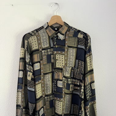 Crazy Pattern Hipster Hemd