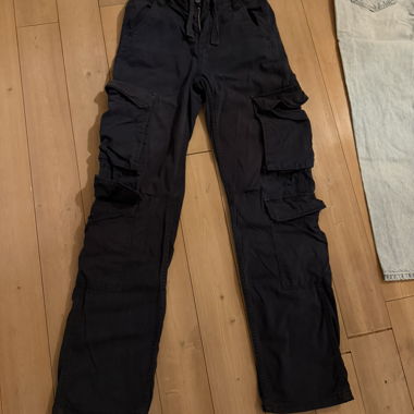 Pantalon cargo bleu foncé