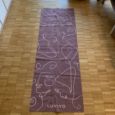LUVIYO Travel Yogamatte (lavable)