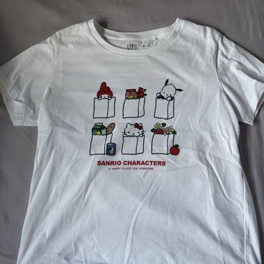 Sanrio Kinder T-Shirt weiss