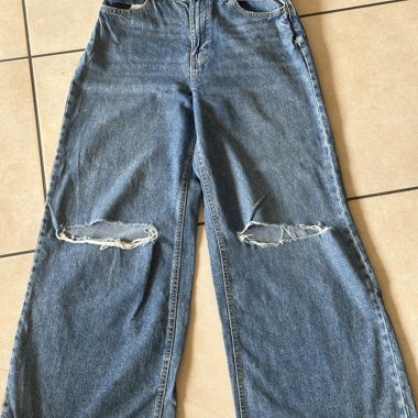 Weite blaue Rip Curl Jeans