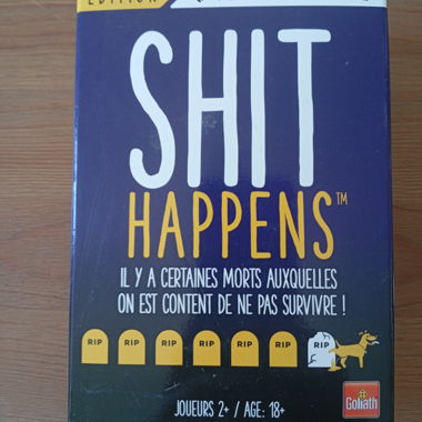 Gioco da tavolo edizione Sh*t Happens morti stupide