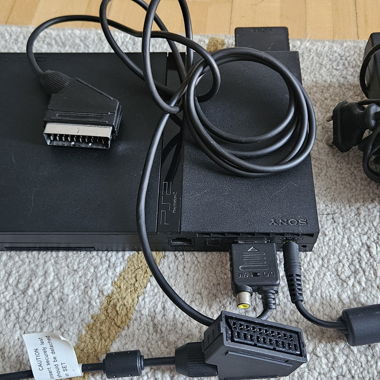 Console Sony PS2 avec manettes