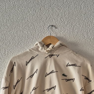 Pull Lacoste beige