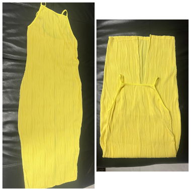 Gelbes Kleid