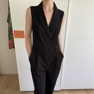 Combinaison noire habillée 