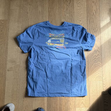 IZOD Blue Surfside Graphic T-Shirt XL