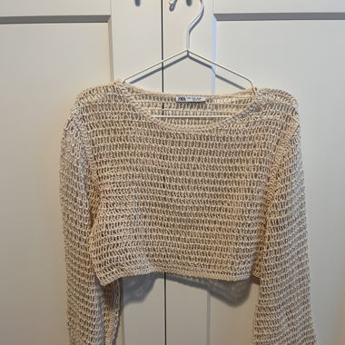 Netzoberteil/ Strand Coverup