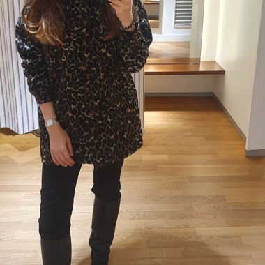 Manteau léopard Noisy May