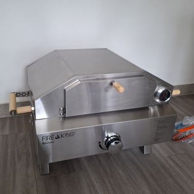 Pizzaofen / Gasgrill - Edelstahl