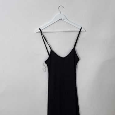 Jolie & joy schwarzes Slip-Kleid