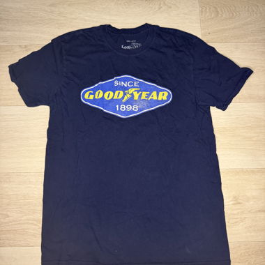 T-shirt Goodyear Bleu Marine Taille L