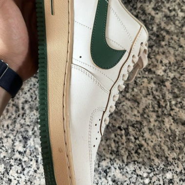 Baskets Nike vert/blanc