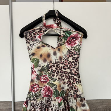 Cheetah print dress