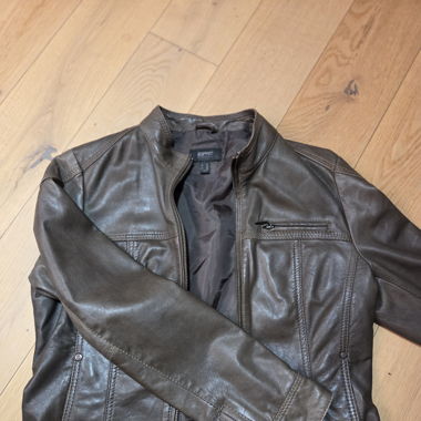 Veste cuir esprit taille 42