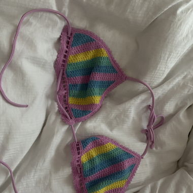 Haut de maillot de bain en crochet Tezenis 