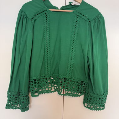 blusa la petite etoile verde Tg.36