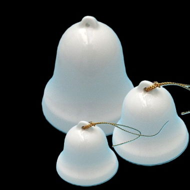 Clochettes en porcelaine (4 pièces)
