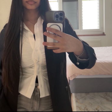 Haut Zara blanc