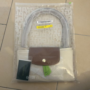 Longchamp Shopper L le Pliage beige - L