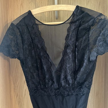 Black Lace Bodysuit