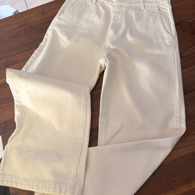 Pantaloni beige chiaro