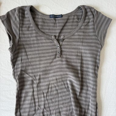 Striped Brandy Melville Crop Top
