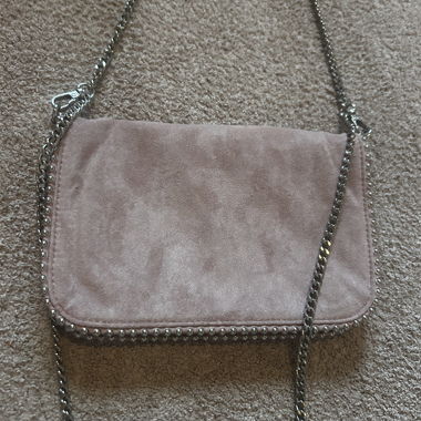 Pink handbag