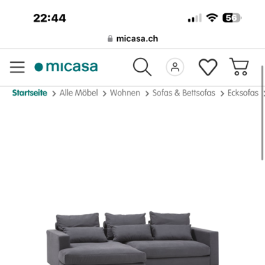 Canapé micasa Neuf