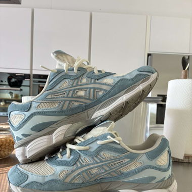 Asics gel nyc cream artic sky