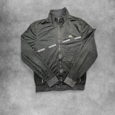 Giacca nera con zip