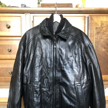 Vintage leather jacket