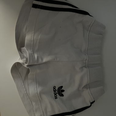 Pantaloncini Adidas bianco/nero