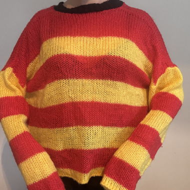 Funky knit sweater