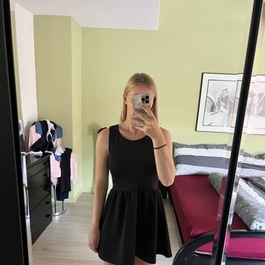 Vestito senza maniche nero