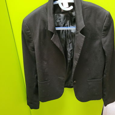 Blazer noir avec poches