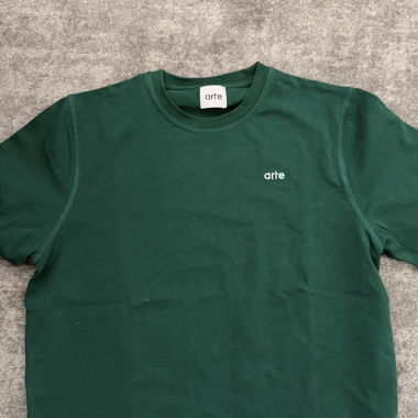 Green Arte T-shirt with Backprint M