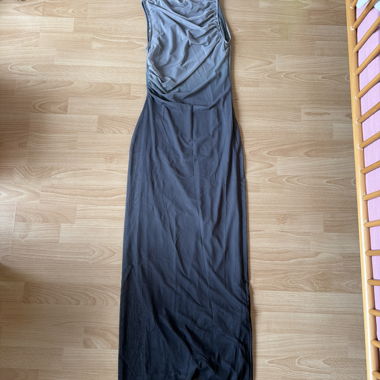Abito lungo grigio