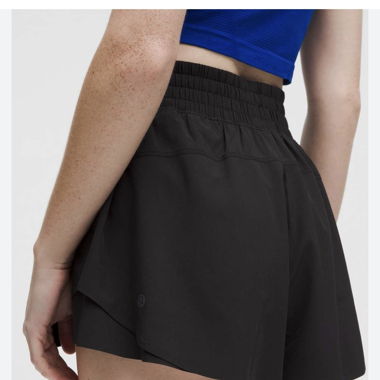 Lululemon shake it out High Rise Run Shorts 2.5"