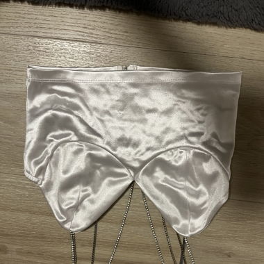 Top mit glitzerträgern