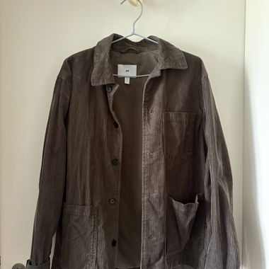 Cordjacke braun