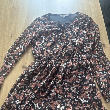 Clochouse Kleid mit Schmetterlingen