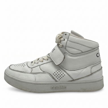 Celine CT-03 High Top Sneaker EU 37 White
