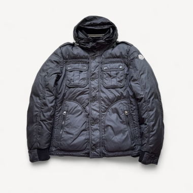 Moncler Black Puffer Jacket