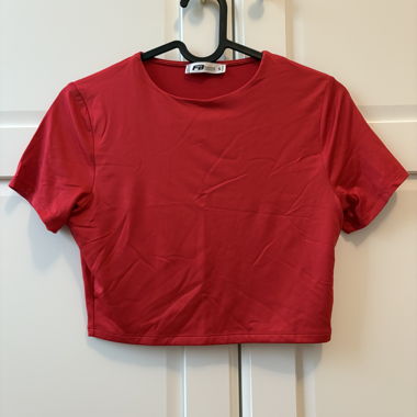 Red FB Sister Top