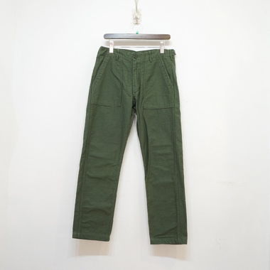 OrSlow Sateen Fatigue Pants Green M(2)