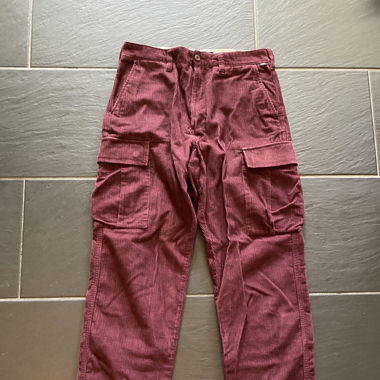 Pantalon velour cargo vans 