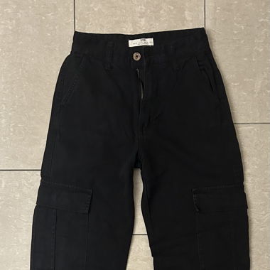 Cargohose, schwarz
