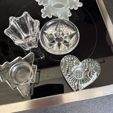 Decorative Glass Candle Holders